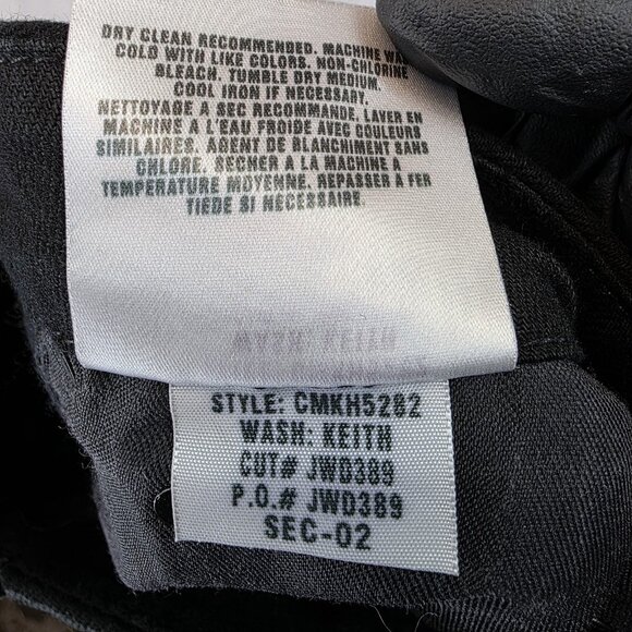 Joe's Jeans Womens 25 Black Bootcut Stretch Denim Dark Wash Keith CMKH52082 - Picture 13 of 13